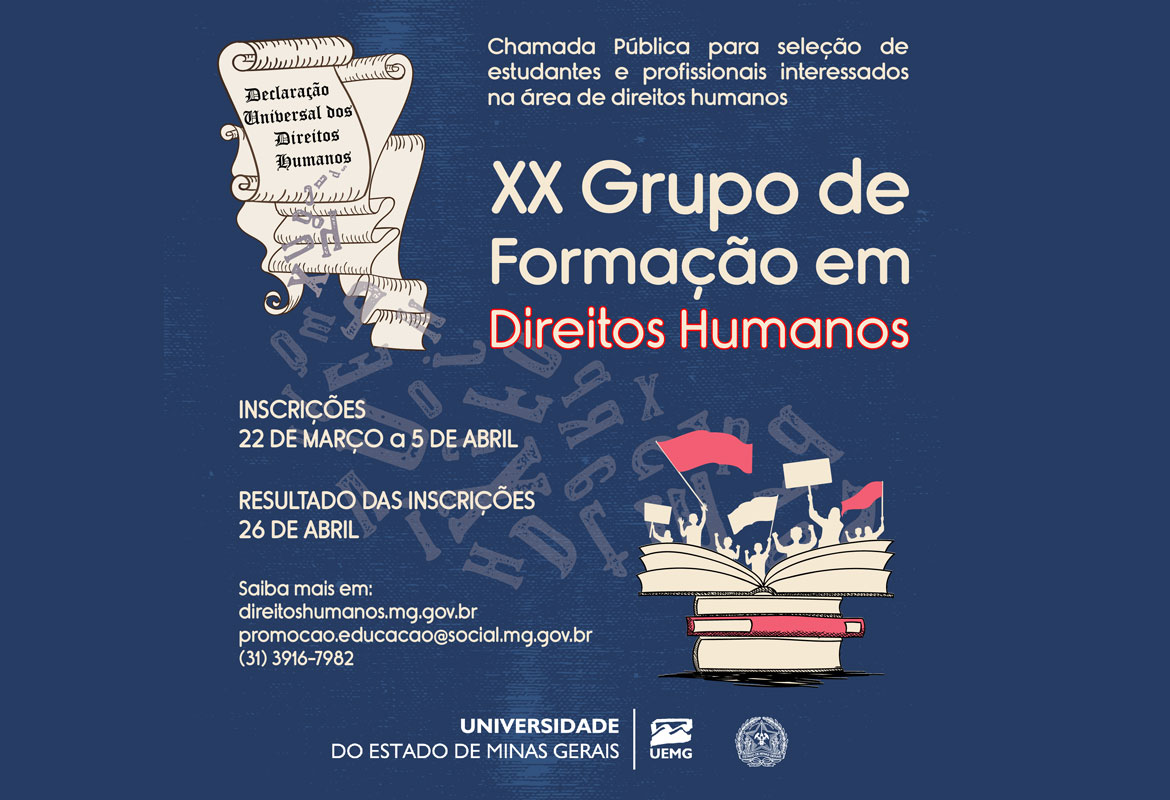 Chamada Pública XX | Grupo de Formação em Direitos Humanos