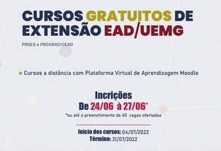 Universidade abre vagas para novos cursos de extensão EaD