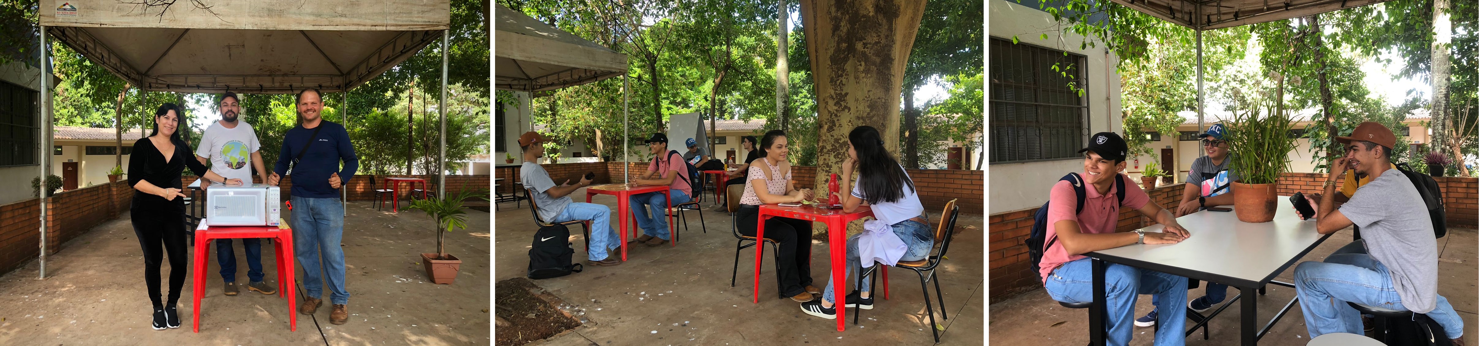 Espaço de refeições e micro ondas 12052022